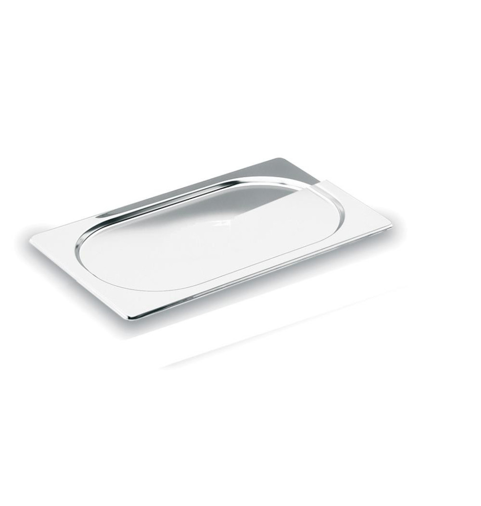 Couvercle Inox pour Cuve GN 2/3 Sans Poignées