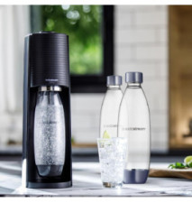 2 bouteilles en PET de 1 litre deepblue