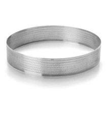 moule perfore pour tarte diamètre 12 x 3,5 cm