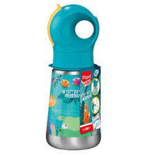 Gourde Enfant Isotherme - Jungle Fever - 350ml - Étanche - Nettoyage Facile