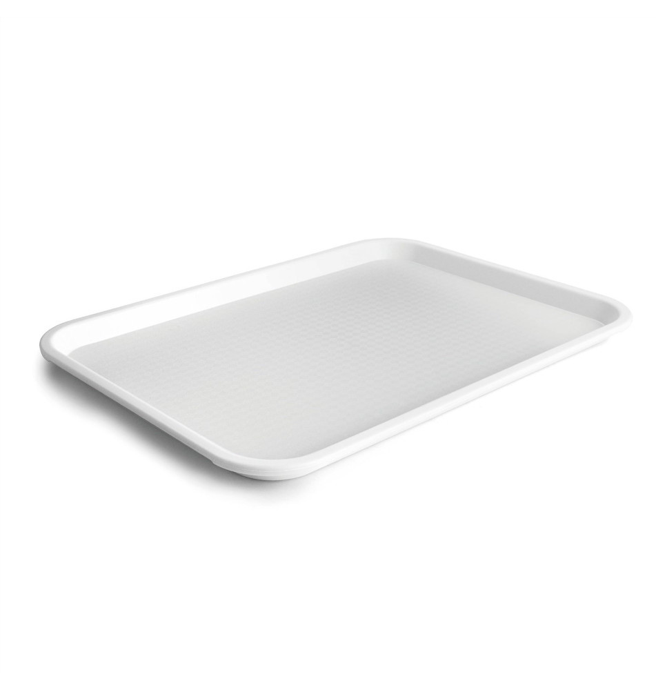 Plateau FAST FOOD 35x27CM Blanc Crème