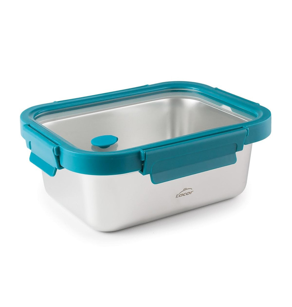 Boite Conservation ETERN Inox 1800ml Apte Micro-ondes