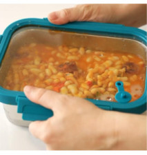 Boite Conservation ETERN Inox 1800ml Apte Micro-ondes