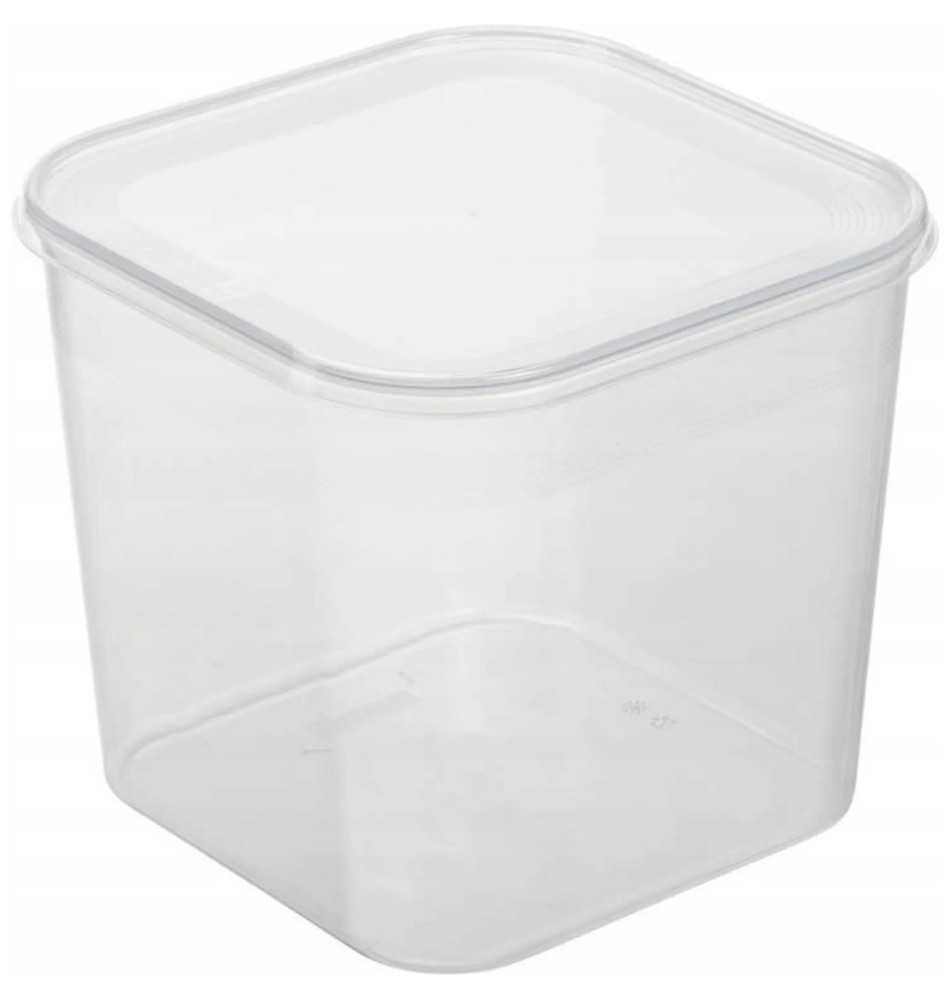 Plast team Boîte de congélation Helsinki, 4,6 litres, carré