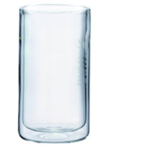 Verre de rechange sans bec, pour cafetière à piston 8 tasses, double paroi, 1.0 l