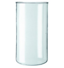 Verre de rechange sans bec, pour cafetière à piston 8 tasses, 1.0 l