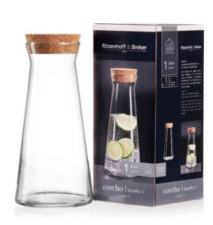 Carafe en verre CORCHO, 1,0 l