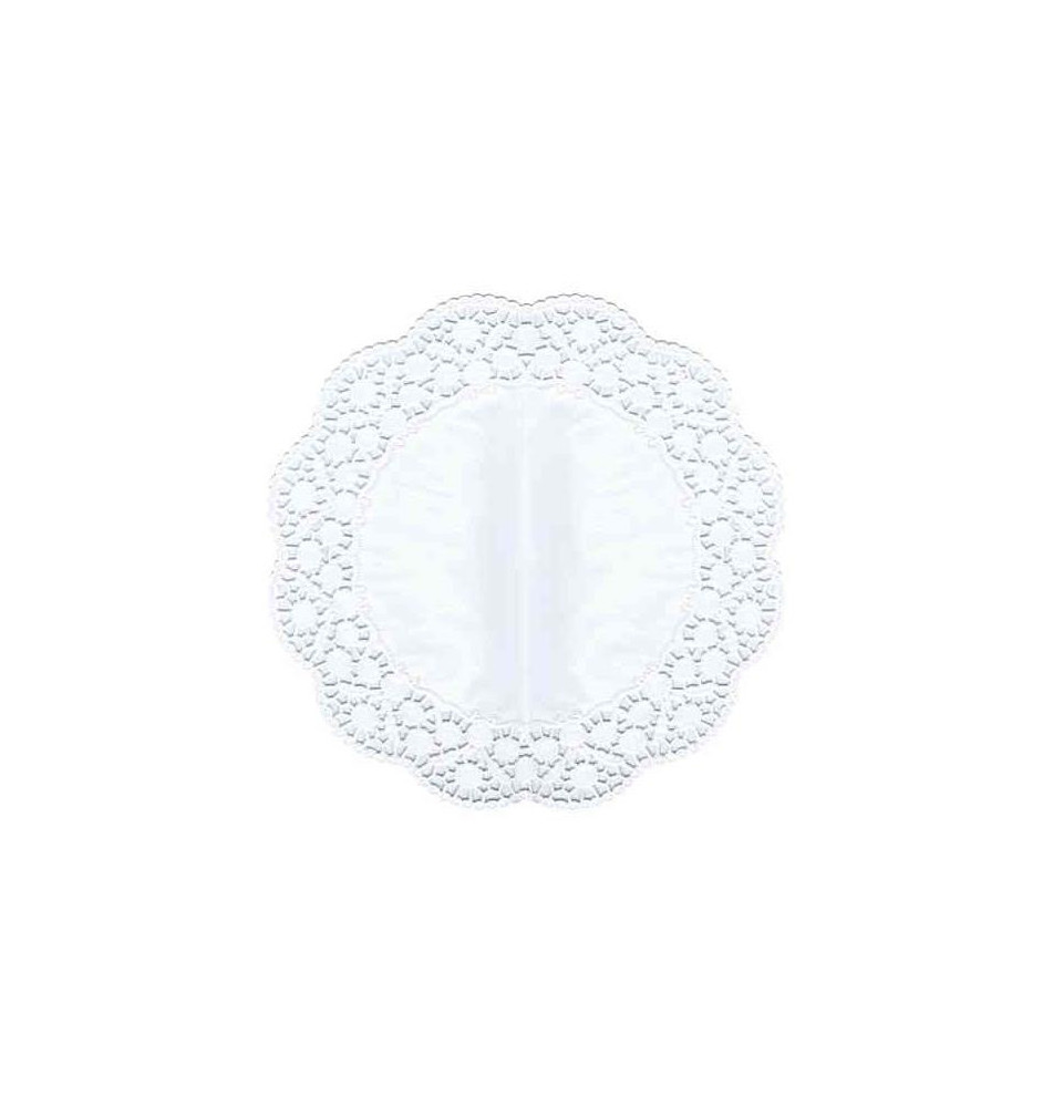 12 Napperons pour Gâteau en papier blanc, diamètre 360 mm