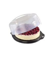 Boîte de transport à gâteaux Diam 285 mm H 8 cm