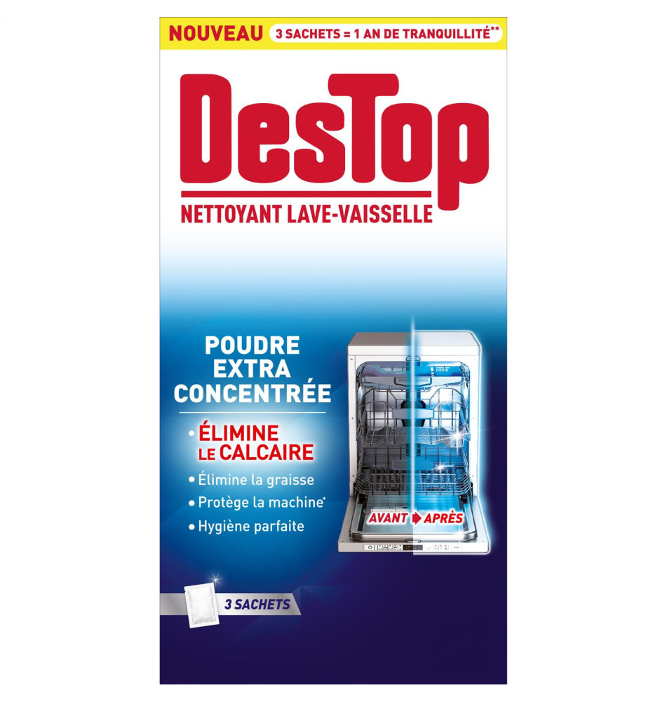 Nettoyant Lave-Vaisselle - 3 Sachets