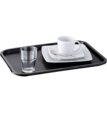 Plateau self-service, (L)455 x (P)355 mm, noir