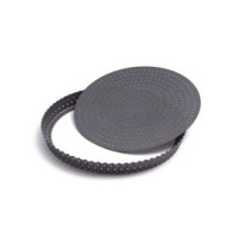 Moule à tarte dentelé et perforé D 20 cm