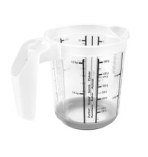 Broc gradué massimo, 0,5 litre blanc/nordic-grey