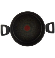 Faitout UNLIMITED 24cm et Couvercle Verre