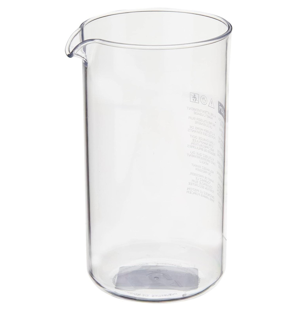 Récipient de rechange, pour cafetière à piston 3 tasses, plastique