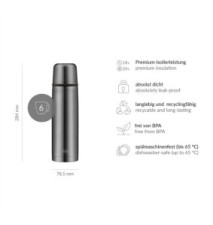 Bouteille isotherme ISOTHERM PERFECT AV, 0,5 L, gris