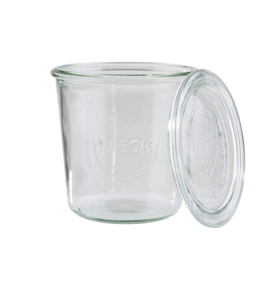 Bocal Weck avec couvercle, 580 ml, set de 2