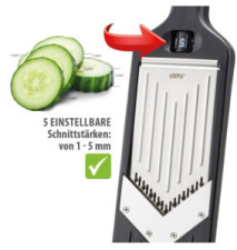 Mandoline multifonctions Violi 2.0 - Noir - Inox