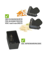 Mandoline multifonctions Violi 2.0 - Noir - Inox