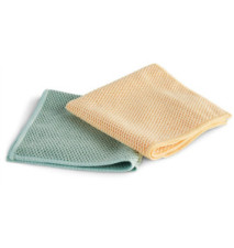 Chiffon microfibre en fibres recyclées, pack de 2