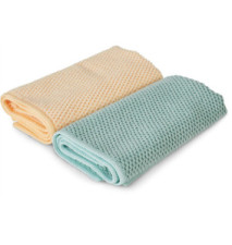 Chiffon microfibre en fibres recyclées, pack de 2