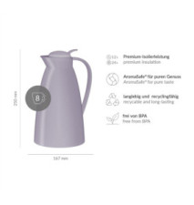 Pichet isotherme ECO, 1,0 litre, soft lilac