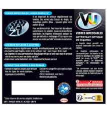 Nettoyant Optique x20 Lingettes