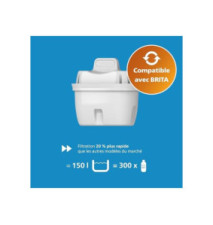 Pack 6 Cartouches Filtrantes Micro X-clean Compatible Brita