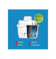 Pack 6 Cartouches Filtrantes Micro X-clean Compatible Brita