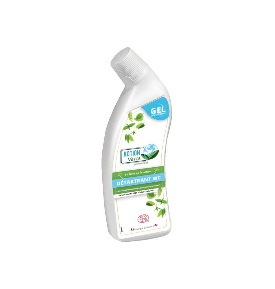 Détartrant gel WC 750 ml ECOCERT menthe