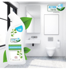 Détartrant gel WC 750 ml ECOCERT menthe