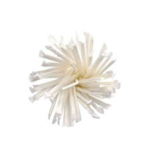 Paille en papier pure, 200 mm, blanc