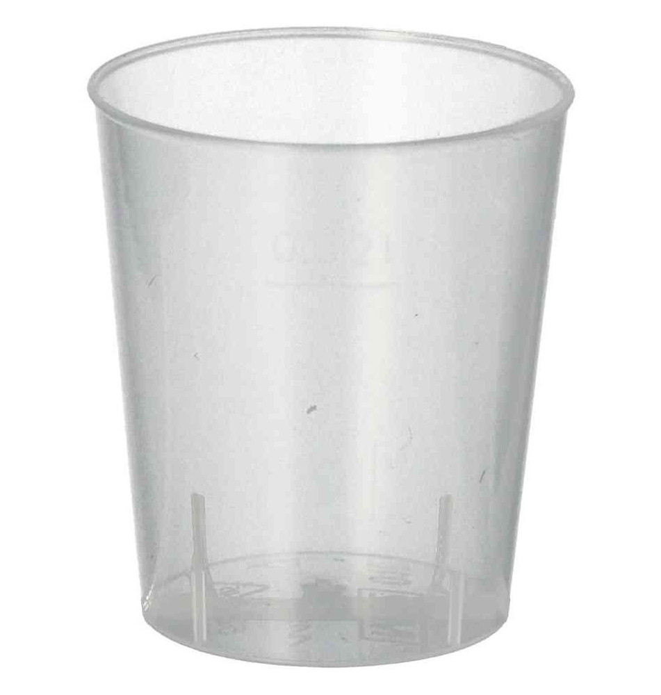 Verre à liqueur en PP réutilisable, 2 cl, 50 pièces