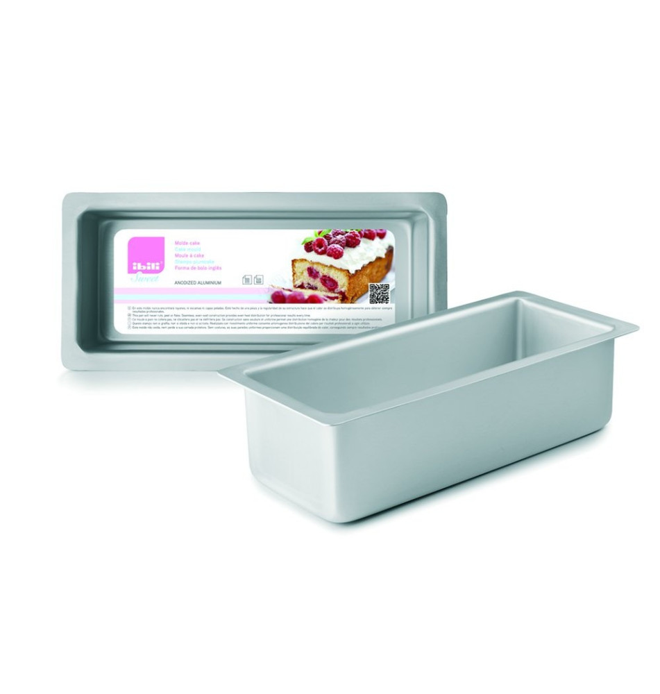 Moule à Cake Aluminium Gris 25cm