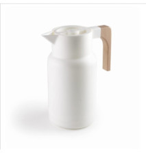 Pichet Isotherme WOOD BLANCHE 1L