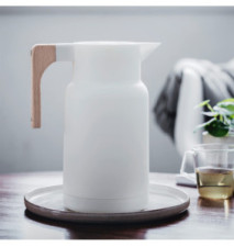 Pichet Isotherme WOOD BLANCHE 1L