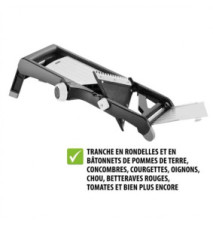 Mandoline de cuisine LAOLA noir