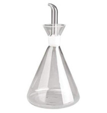 Huiler Eprouvette en Verre Transparent 250ml