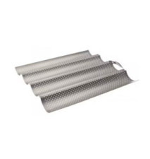 Plaque Moule pour 4 Baguettes / Tuiles MOKA