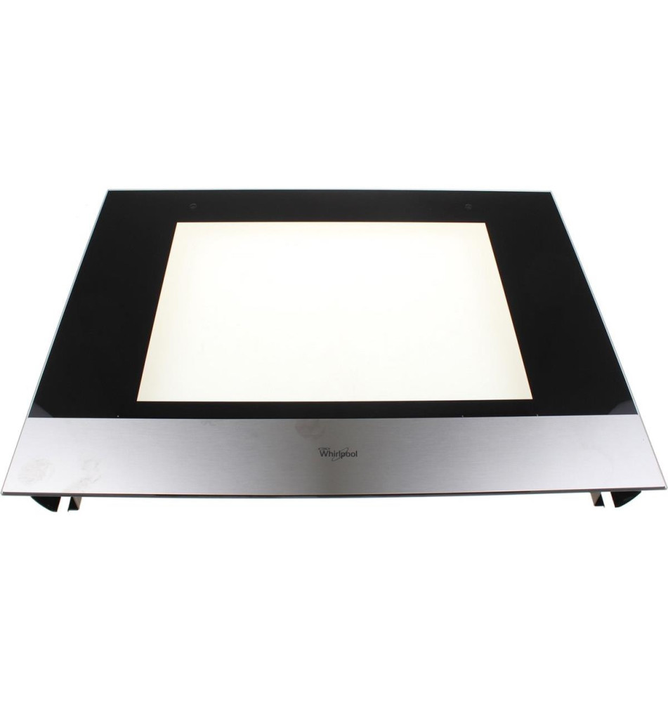 Vitre porte de four avec supports - 481010599789