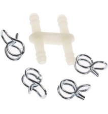 Raccord MS-622135 Connecteur et 4 Colliers pour Cafetière