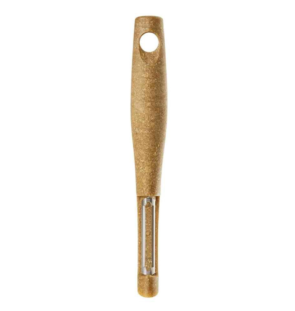 Eplucheur multifonction BIO, manche effet bois