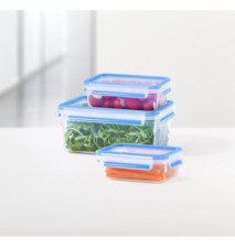 Boîte de Conservation MASTERSEAL FRESH rectangle 1.1L format classique bleu