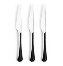 Set de 3 couteaux à viande inox