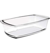 Moule à Cake Verre KRISTALL Transparent, 27 x 14 x 7 cm