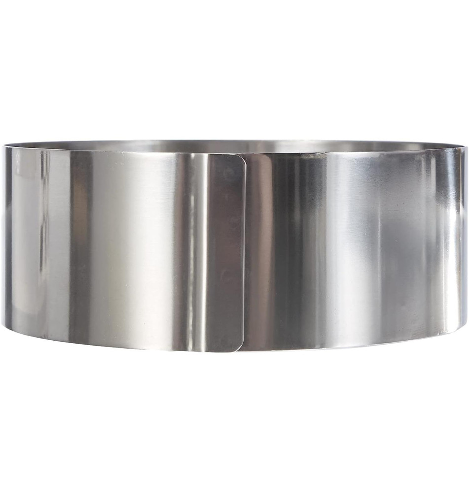Cercle patisserie Inox 12x4,5cm