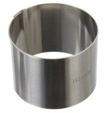 Cercle de Patisserie en Inox 6x4,5cm