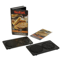 Coffret Snack Collection lot de 2 plaques bricelets+1 livre de recettes