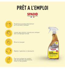 pistolet 750 ml Spado ultra dégraissant gel