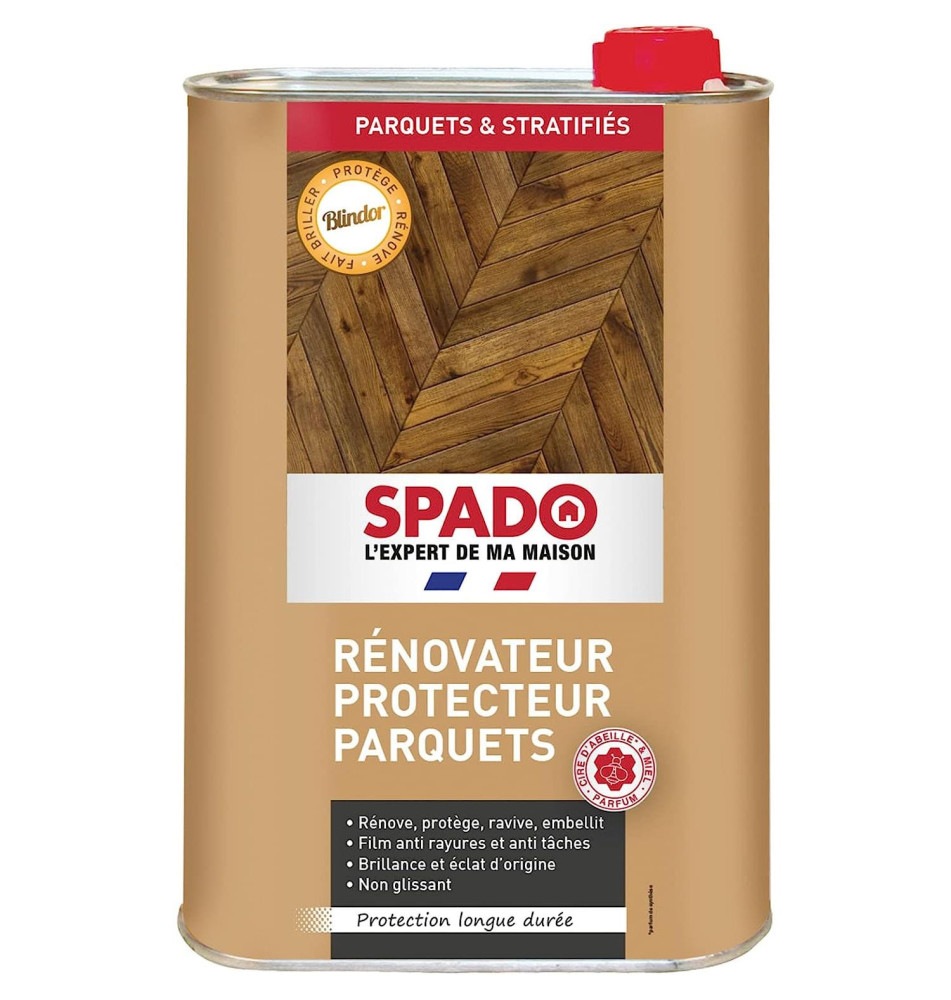 Bidon 1 l Rénovateur Protecteur Parquets Blindor